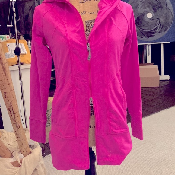 Athleta long cardigan running jacket double zipper S - Picture 7 of 8